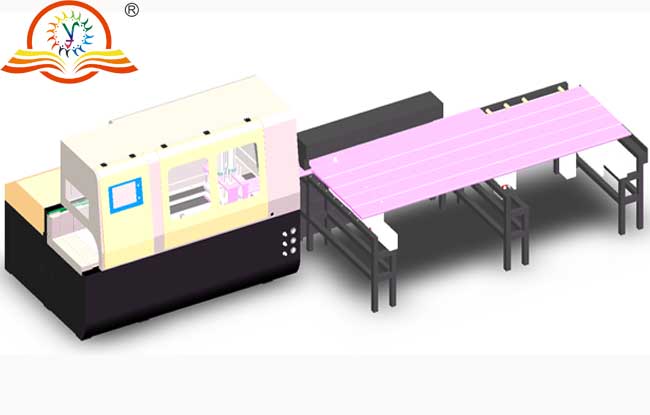 全自動(dòng)上料、下料自動(dòng)化切割機(jī)SDY-QF-V