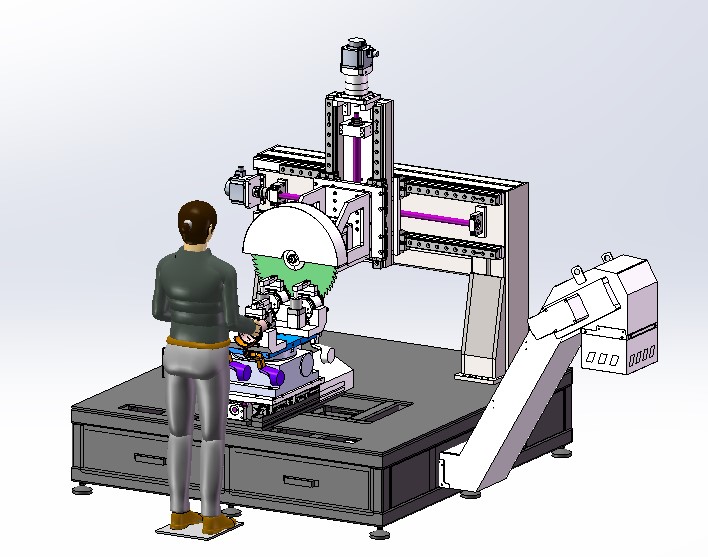 四軸澆冒口切割機(jī)-3